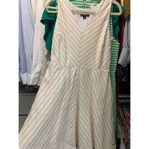 Tommy Hilfiger sleeveless chevron dress